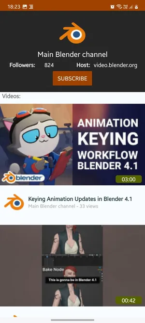 P2Play  Peertube client